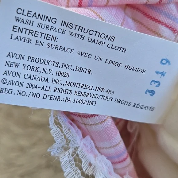 Spring Decor Avon Dolled Up Bunny Easter Home Girl Dress - Picture 7 of 17